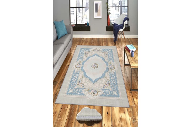 Matto Homefesto 50x80 cm - Monivärinen - Kodintekstiilit & matot - Matto - Moderni matto - Wilton-matto