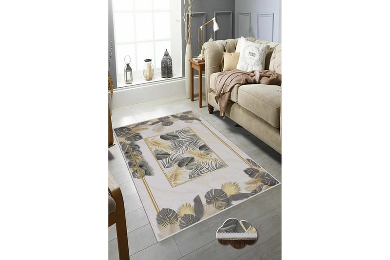 Matto Homefesto 60x100 cm - Monivärinen - Kodintekstiilit & matot - Matto - Pienet matot