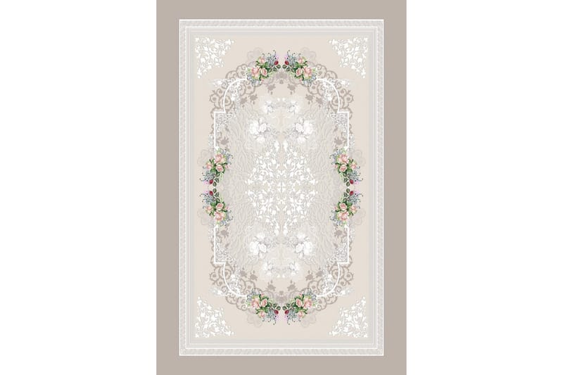 Matto Homefesto 60x100 cm - Monivärinen - Kodintekstiilit & matot - Matto - Moderni matto - Wilton-matto