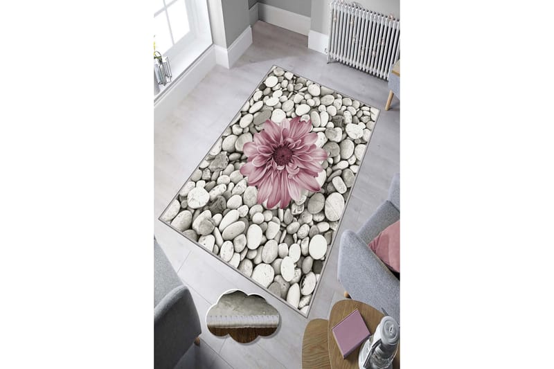 Matto Homefesto 60x100 cm - Monivärinen - Kodintekstiilit & matot - Matto - Moderni matto - Wilton-matto