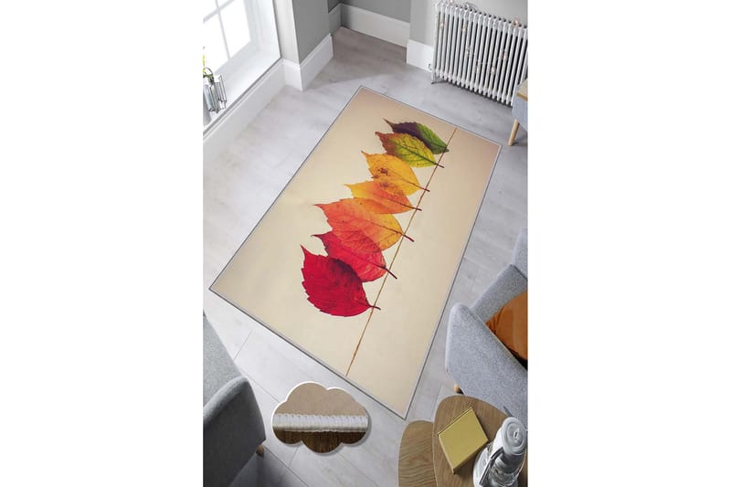 Matto Homefesto 60x100 cm - Monivärinen - Kodintekstiilit & matot - Matto - Pienet matot