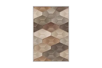Matto Homefesto 60x100 cm - Monivärinen - Kodintekstiilit & matot - Matto - Pienet matot