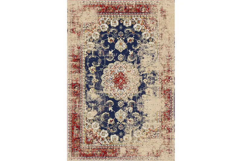 Matto Homefesto 60x100 cm - Monivärinen - Kodintekstiilit & matot - Matto - Moderni matto - Wilton-matto