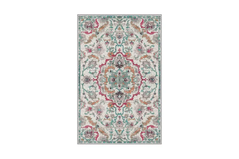 Matto Homefesto 60x100 cm - Monivärinen - Kodintekstiilit & matot - Matto - Moderni matto - Wilton-matto