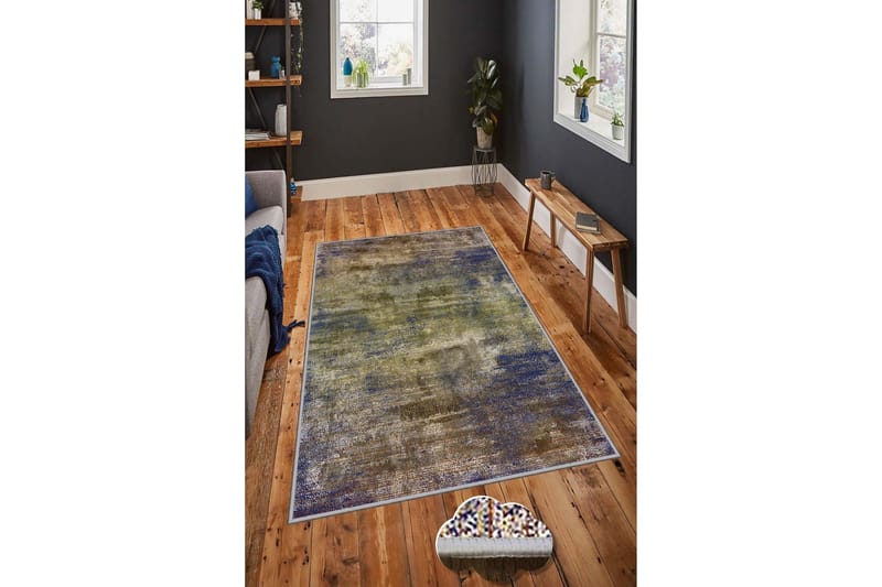 Matto Homefesto 60x100 cm - Monivärinen - Kodintekstiilit & matot - Matto - Moderni matto - Wilton-matto