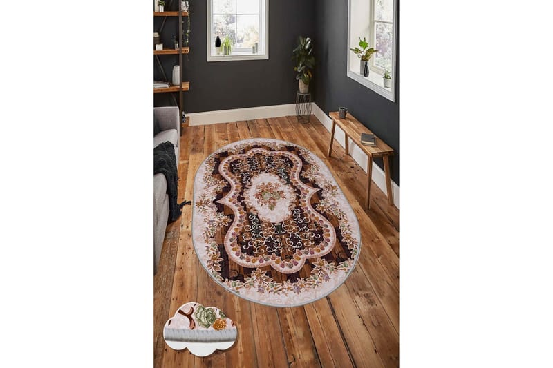 Matto Homefesto 60x100 cm - Monivärinen - Kodintekstiilit & matot - Matto - Pienet matot