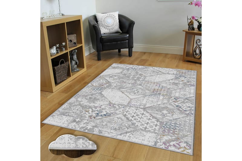 Matto Homefesto 7 80x300 cm - Monivärinen - Kodintekstiilit & matot - Matto - Pienet matot