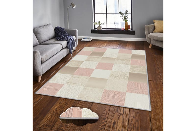 Matto Homefesto 7 80x300 cm - Monivärinen - Kodintekstiilit & matot - Matto - Pienet matot