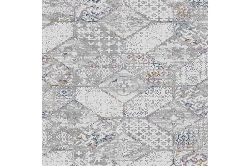 Matto Homefesto 7 80x300 cm - Monivärinen - Kodintekstiilit & matot - Matto - Moderni matto - Wilton-matto