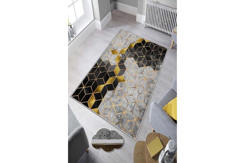 Matto Homefesto 80x120 cm - Monivärinen - Kodintekstiilit & matot - Matto - Pienet matot