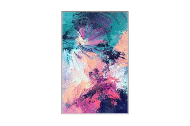 Matto Homefesto 80x120 cm - Monivärinen - Kodintekstiilit & matot - Matto - Pienet matot