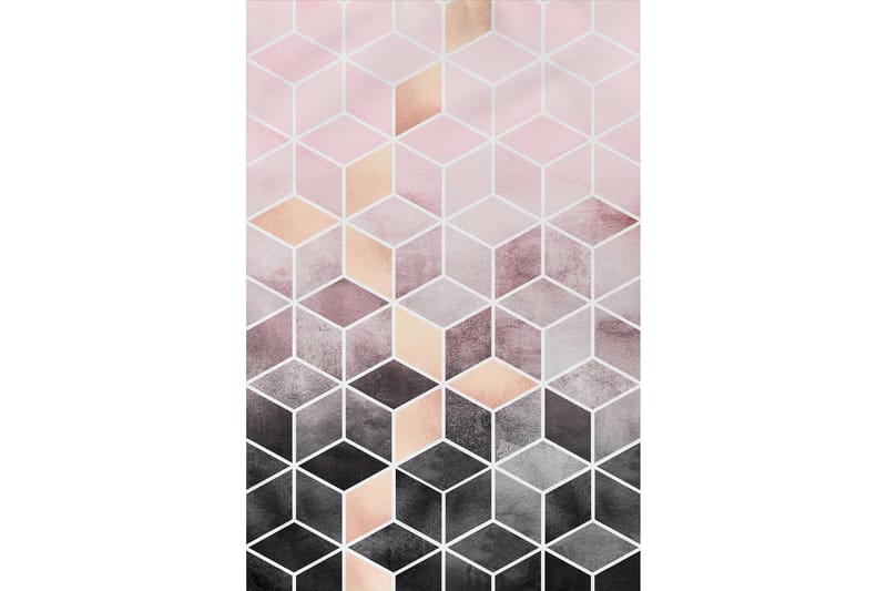 Matto Homefesto 80x120 cm - Monivärinen - Kodintekstiilit & matot - Matto - Pienet matot