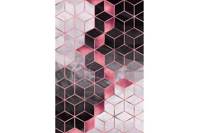 Matto Homefesto 80x120 cm - Monivärinen - Kodintekstiilit & matot - Matto - Moderni matto - Wilton-matto