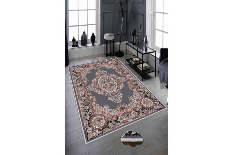 Matto Homefesto 80x120 cm - Monivärinen - Kodintekstiilit & matot - Matto - Moderni matto - Wilton-matto