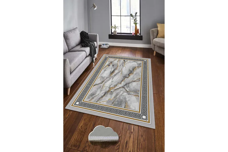 Matto Homefesto 80x120 cm - Monivärinen - Kodintekstiilit & matot - Matto - Moderni matto - Wilton-matto