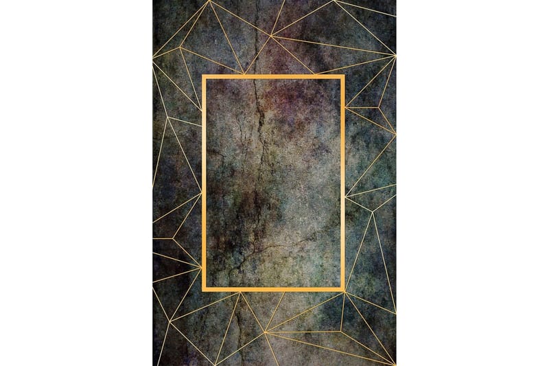 Matto Homefesto 80x150 cm - Monivärinen - Kodintekstiilit & matot - Matto - Moderni matto - Wilton-matto