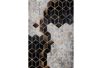 Matto Homefesto 80x150 cm - Monivärinen - Kodintekstiilit & matot - Matto - Moderni matto - Wilton-matto