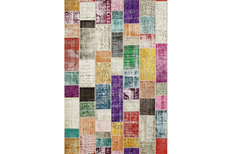 Matto Homefesto 80x150 cm - Monivärinen - Kodintekstiilit & matot - Matto - Moderni matto - Wilton-matto