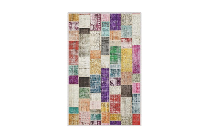Matto Homefesto 80x150 cm - Monivärinen - Kodintekstiilit & matot - Matto - Moderni matto - Wilton-matto