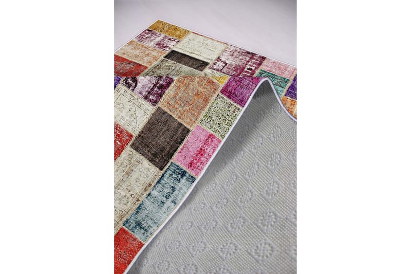 Matto Homefesto 80x150 cm - Monivärinen - Kodintekstiilit & matot - Matto - Moderni matto - Wilton-matto