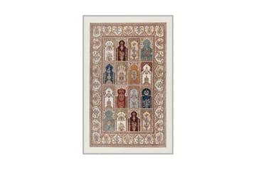 Matto Homefesto 80x150 cm - Monivärinen - Kodintekstiilit & matot - Matto - Moderni matto - Wilton-matto