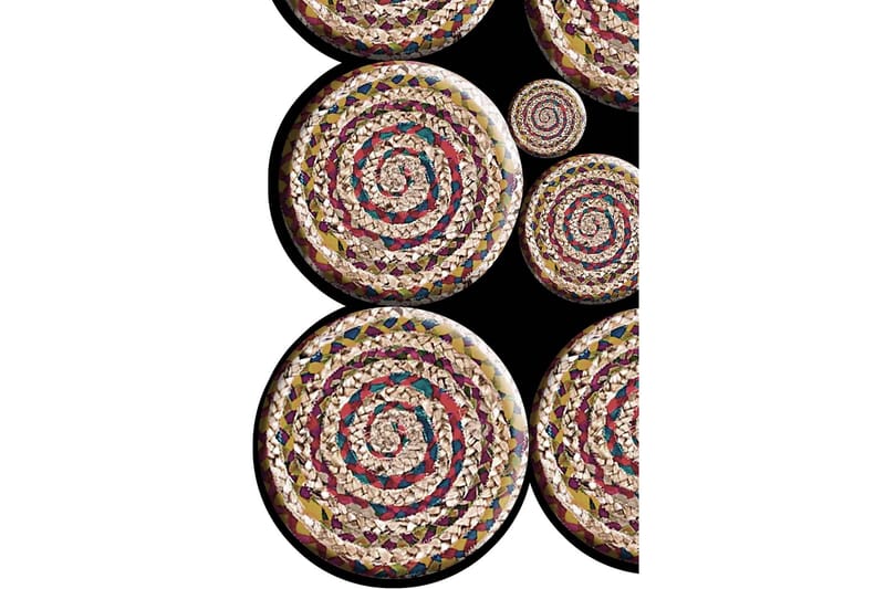 Matto Homefesto 80x150 cm - Monivärinen - Kodintekstiilit & matot - Matto - Moderni matto - Wilton-matto