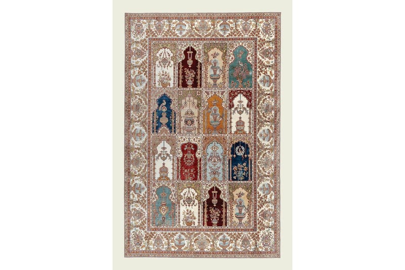 Matto Homefesto 80x150 cm - Monivärinen - Kodintekstiilit & matot - Matto - Moderni matto - Wilton-matto