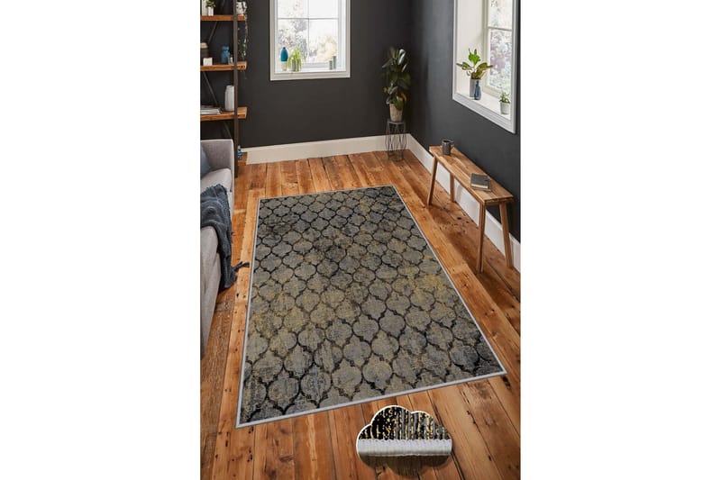 Matto Homefesto 80x150 cm - Monivärinen - Kodintekstiilit & matot - Matto - Moderni matto - Wilton-matto