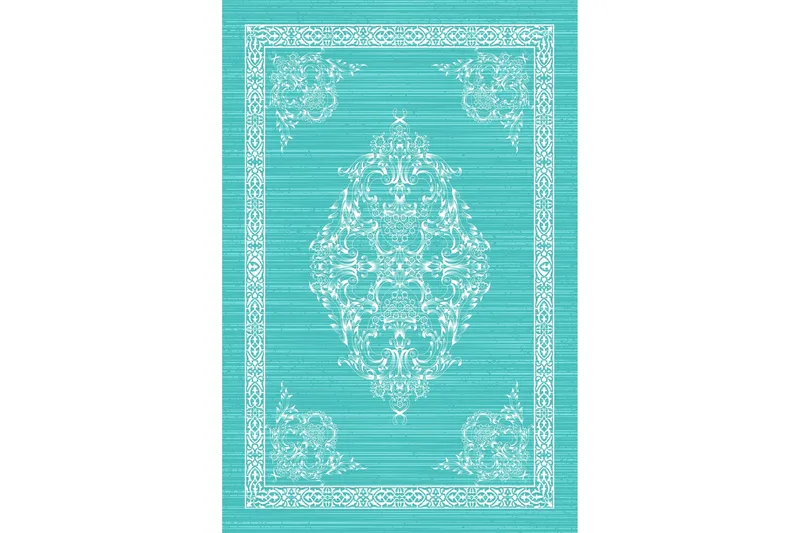 Matto Homefesto 80x150 cm - Monivärinen - Kodintekstiilit & matot - Matto - Moderni matto - Wilton-matto