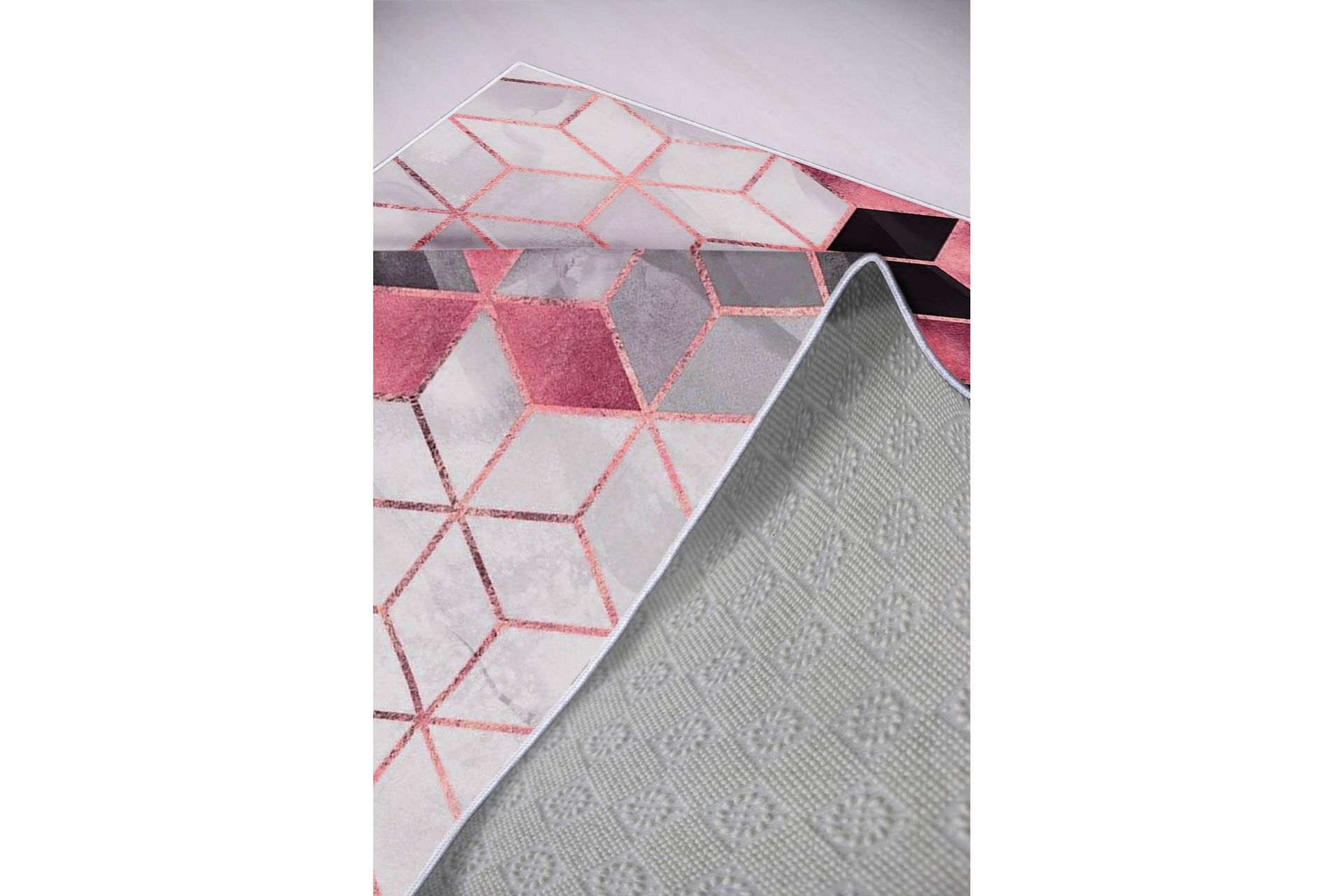 Matto Homefesto 80x200 cm - Monivärinen - Kodintekstiilit & matot - Matto - Moderni matto - Wilton-matto