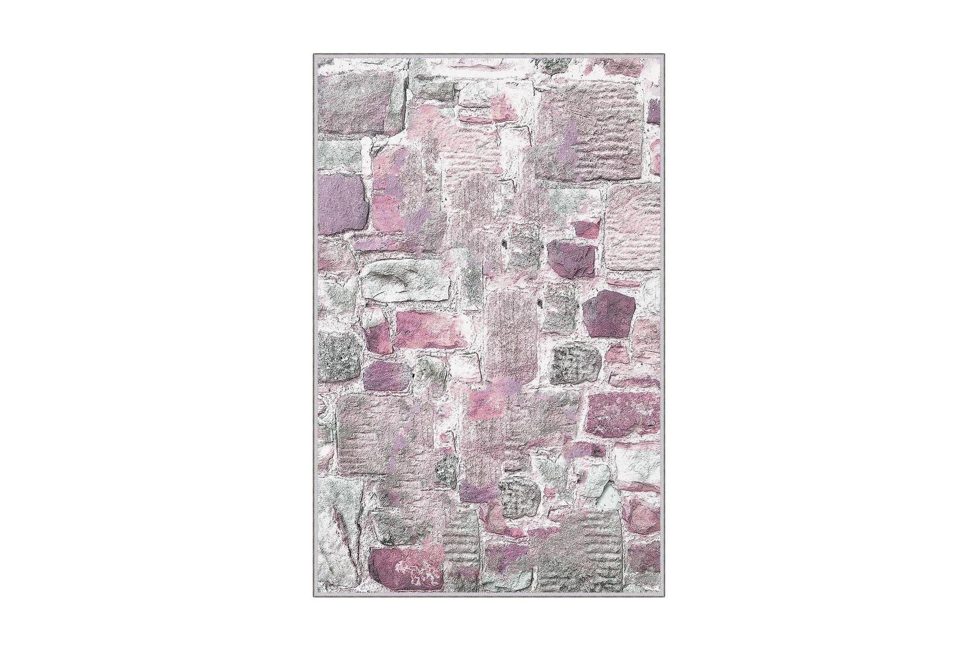 Matto Homefesto 80x200 cm - Monivärinen - Kodintekstiilit & matot - Matto - Moderni matto - Wilton-matto