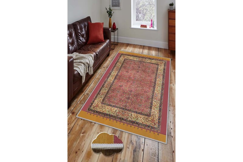 Matto Homefesto 80x200 cm - Monivärinen - Kodintekstiilit & matot - Matto - Moderni matto - Wilton-matto