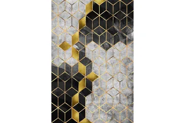 Matto Homefesto 80x200 cm - Monivärinen - Kodintekstiilit & matot - Matto - Pienet matot