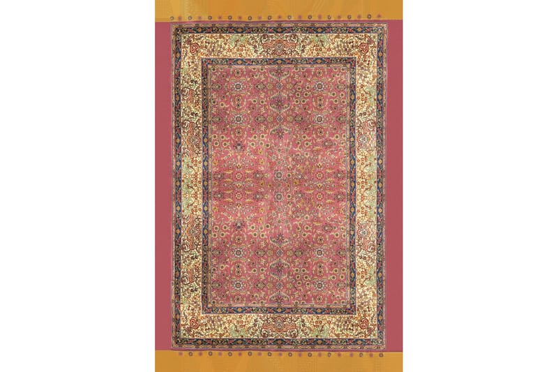 Matto Homefesto 80x200 cm - Monivärinen - Kodintekstiilit & matot - Matto - Moderni matto - Wilton-matto