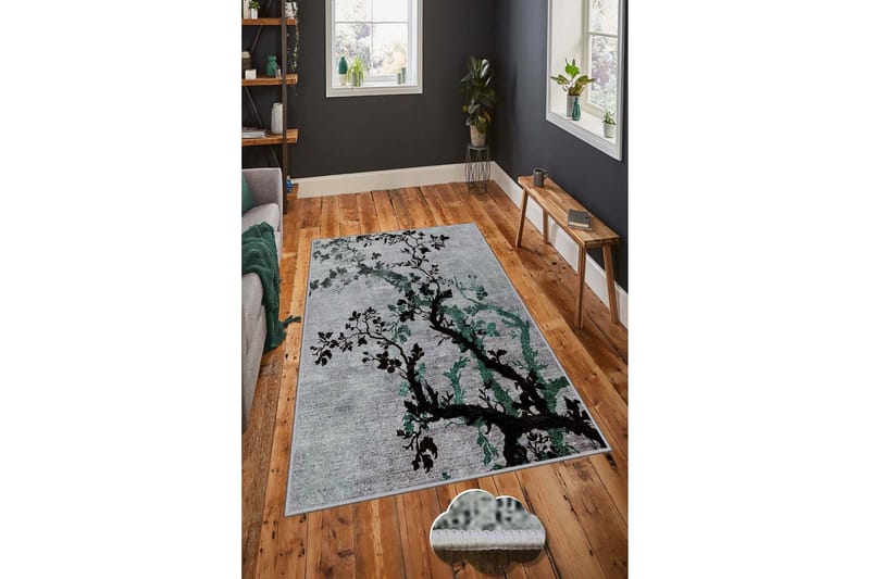 Matto Homefesto 80x300 cm - Monivärinen - Kodintekstiilit & matot - Matto - Moderni matto - Wilton-matto