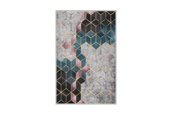 Matto Homefesto 80x300 cm - Monivärinen - Pyöreät matot - Käsintehdyt matot - Wilton-matto - Yksiväriset matot - Kumipohjamatot - Kuviollinen matto & värikäs matto - Pienet matot - Iso matto