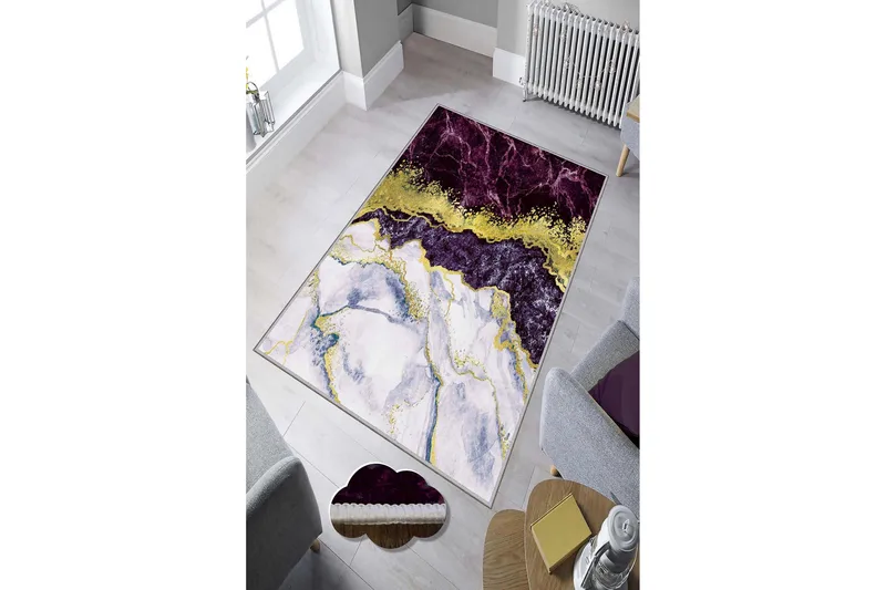 Matto Homefesto 80x300 cm - Monivärinen - Kodintekstiilit & matot - Matto - Pienet matot