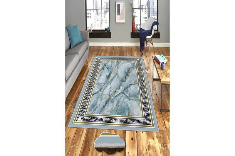 Matto Homefesto 80x300 cm - Monivärinen - Kodintekstiilit & matot - Matto - Moderni matto - Wilton-matto