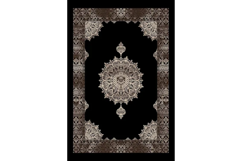 Matto Homefesto 80x300 cm - Monivärinen - Kodintekstiilit & matot - Matto - Moderni matto - Wilton-matto