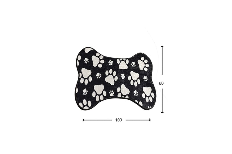 Matto Inqina 60x100 cm - Monivärinen / Sametti - Kodintekstiilit & matot - Matto - Pienet matot