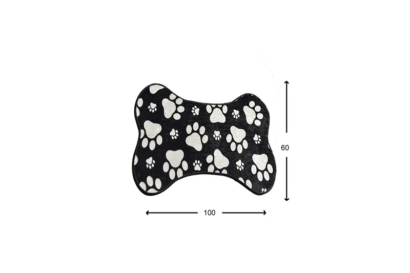 Matto Inqina 60x100 cm - Monivärinen / Sametti - Kodintekstiilit & matot - Matto - Pienet matot