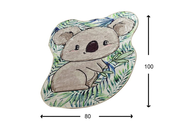 Matto Karvane 80x100 cm - Monivärinen / Sametti - Kodintekstiilit & matot - Matto