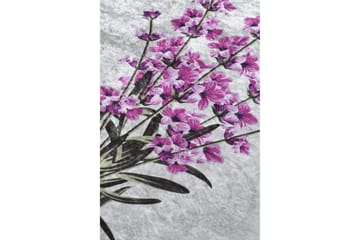 Matto Levendula Ovaali 60x90 cm - Monivärinen / Sametti - Kodintekstiilit & matot - Matto - Pienet matot