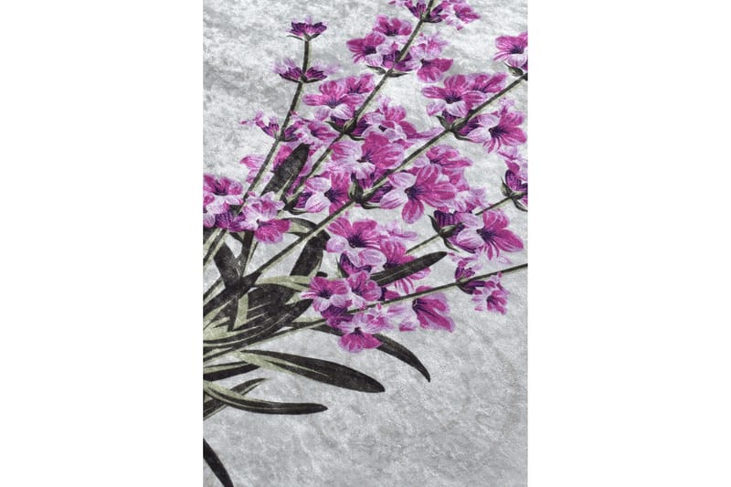 Matto Levendula Ovaali 60x90 cm - Monivärinen / Sametti - Kodintekstiilit & matot - Matto - Pienet matot