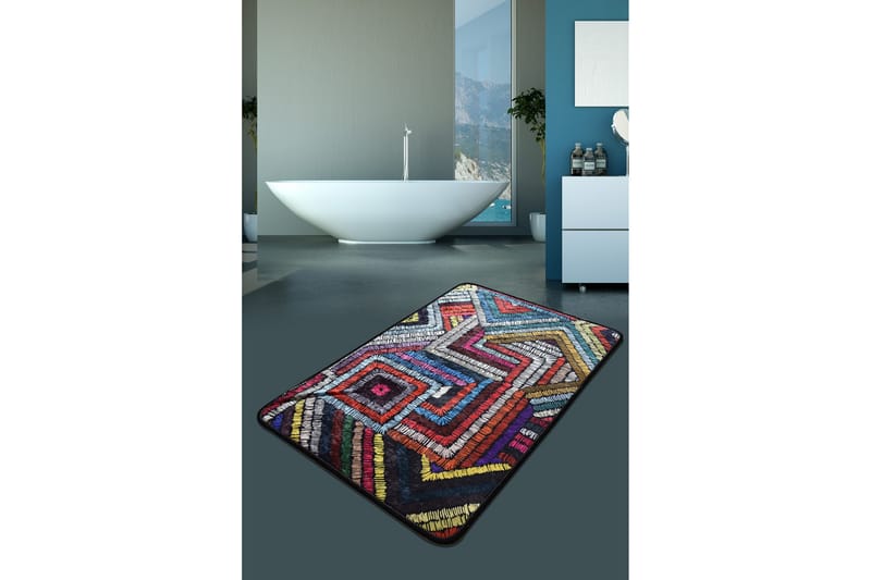 Matto Maglie 60x90 cm - Monivärinen / Sametti - Kodintekstiilit & matot - Matto - Pienet matot