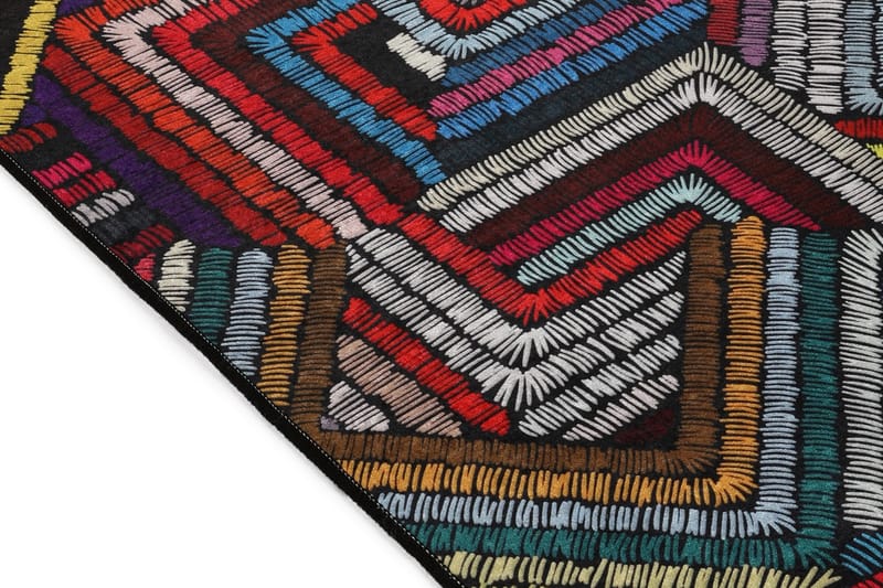 Matto Maglie 60x90 cm - Monivärinen / Sametti - Kodintekstiilit & matot - Matto - Pienet matot