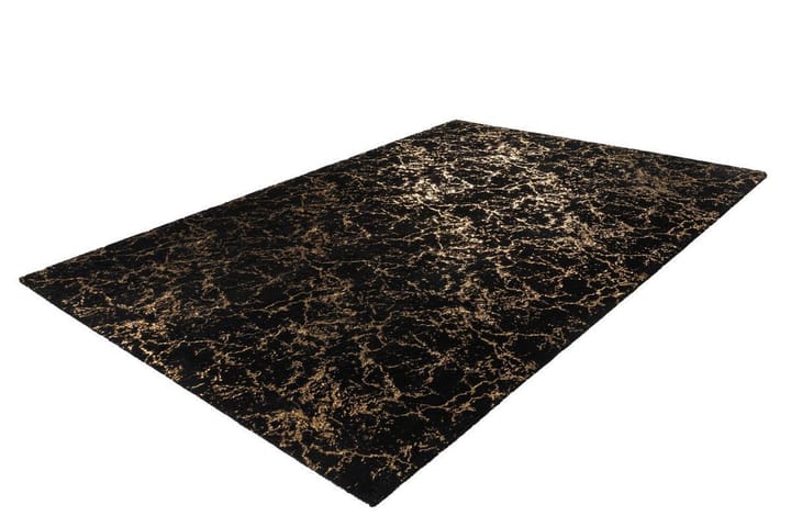 Matto Ngelesbedon Swu 160x230 cm Musta/Kulta - D-Sign - Wilton-matto - Pienet matot - Kuviollinen matto & värikäs matto