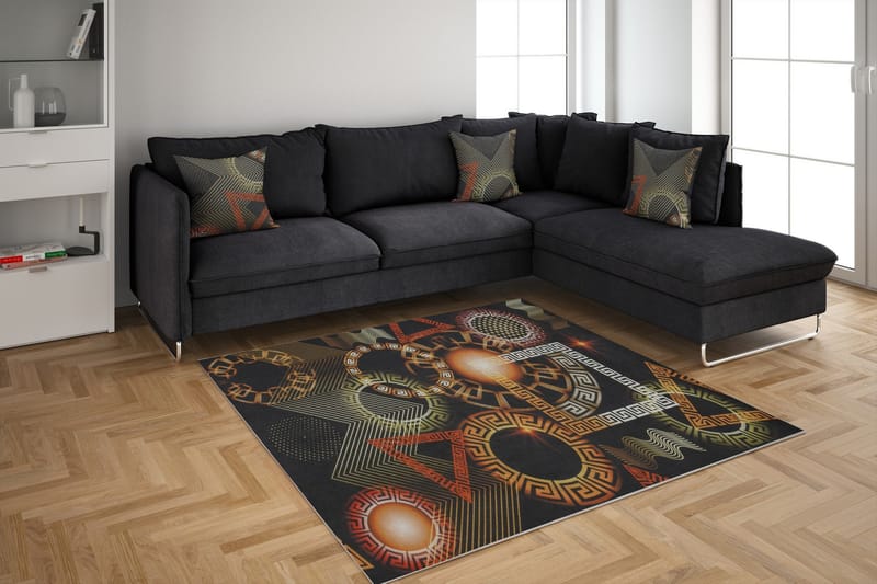 Matto Nieuwe 80x150 cm - Monivärinen - Kodintekstiilit & matot - Matto - Pienet matot