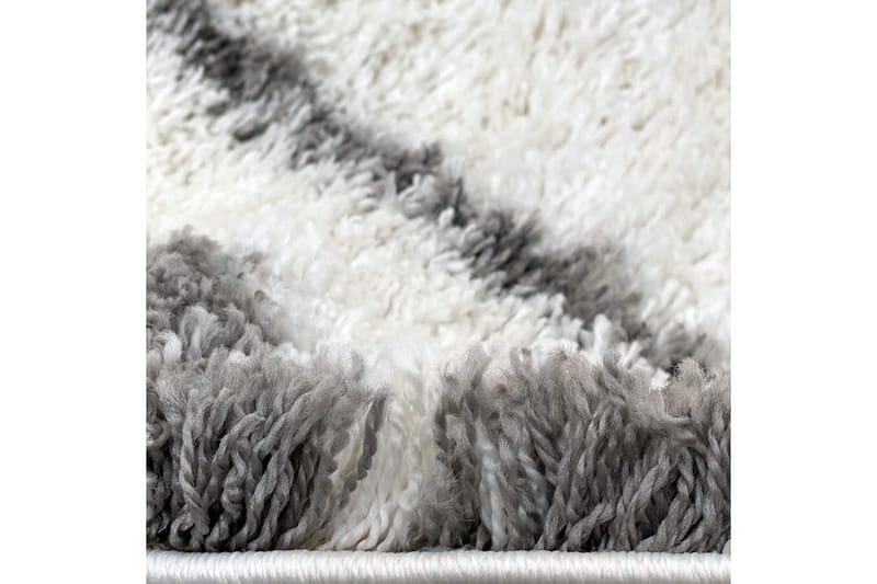 Matto Rubinas 80x150 cm - Valkoinen/Harmaa - Kodintekstiilit & matot - Matto - Moderni matto - Wilton-matto