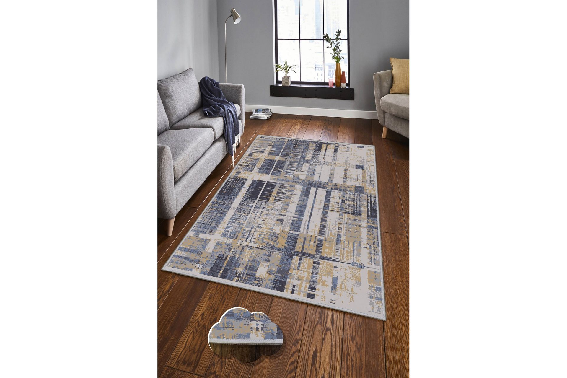 Matto Tenzile 80x120 cm - Monivärinen - Kodintekstiilit & matot - Matto - Pienet matot